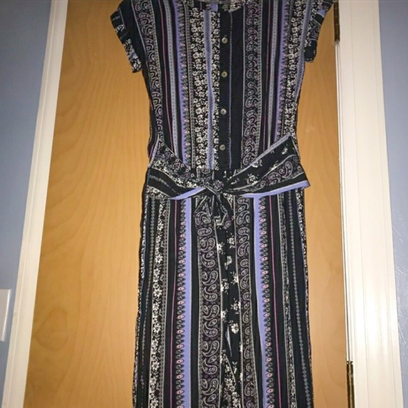 ART OF CLASS/ NWOT Patterned Jumpsuit - Picture 2 of 3